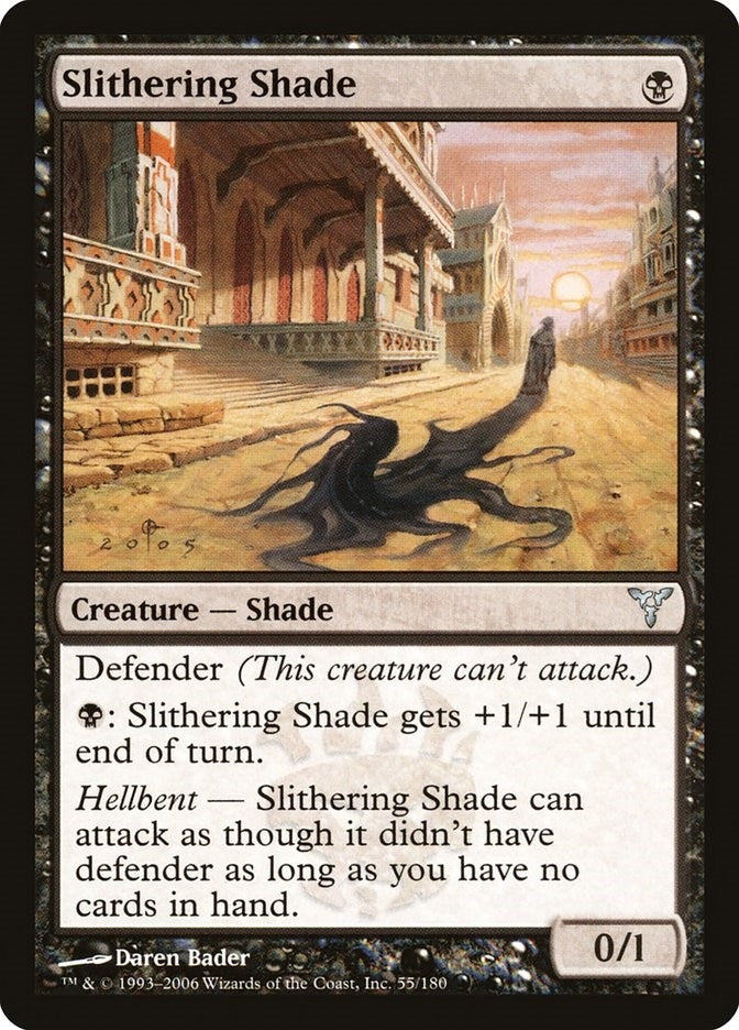 Image for Slithering Shade (Dissension) (55) - Magic: The Gathering
