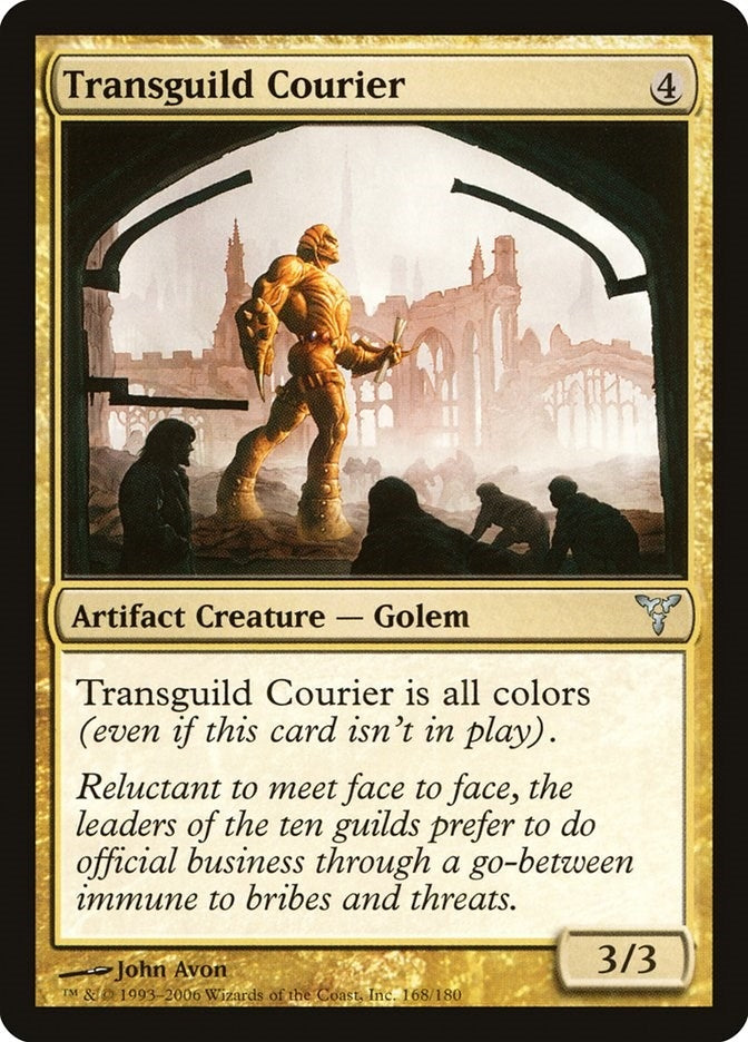 Image for Transguild Courier (Dissension) (168) - Magic: The Gathering