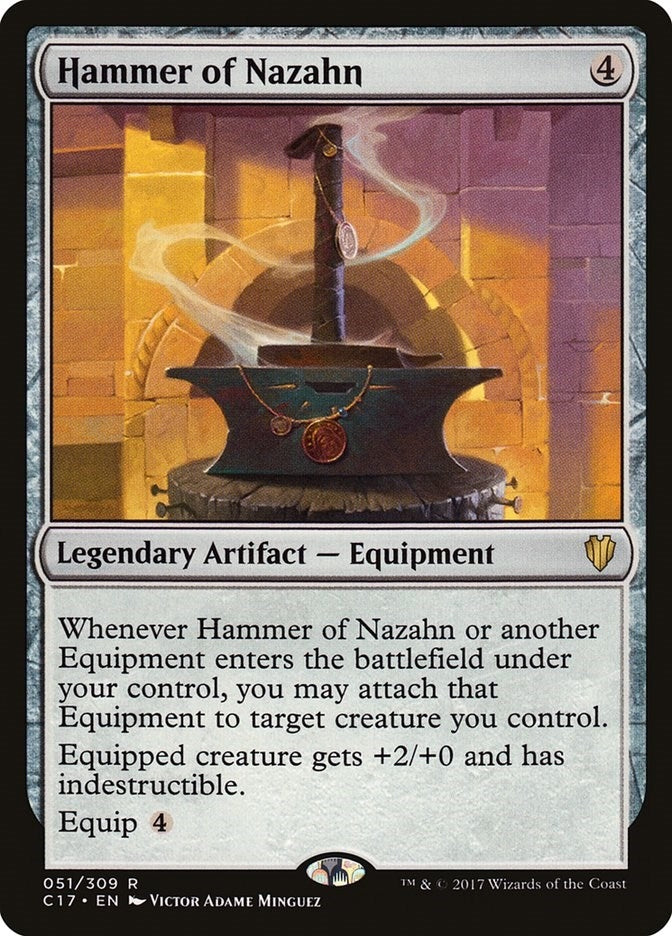 Image for Hammer of Nazahn (Commander 2017) (51) - Magic: The Gathering