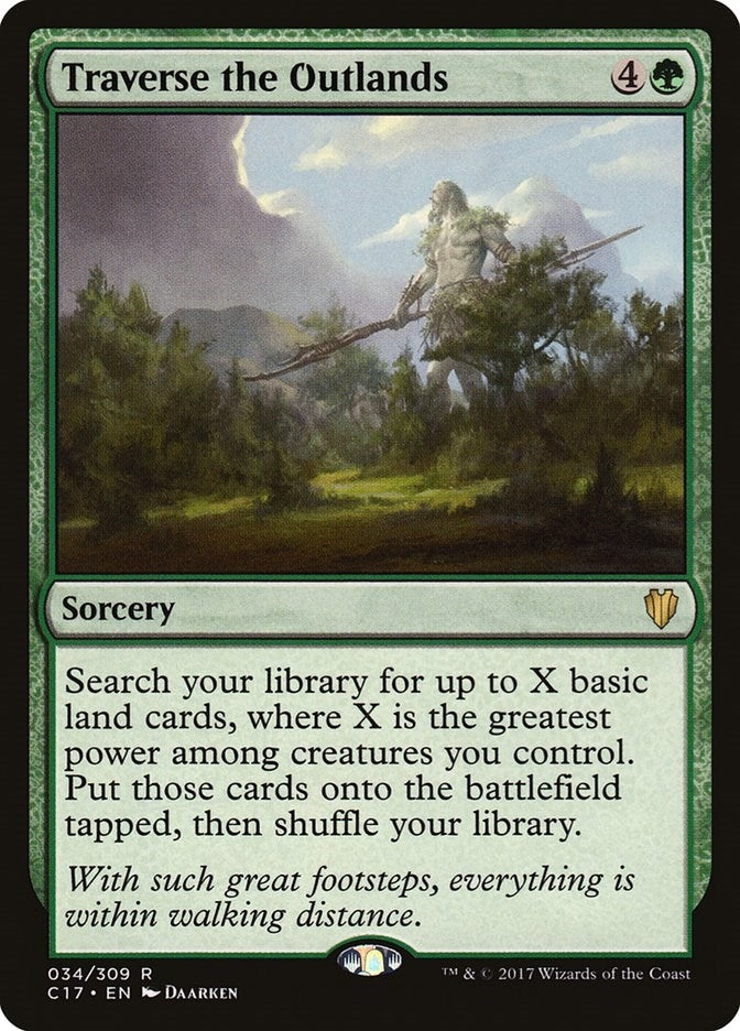 Image for Traverse the Outlands (Commander 2017) (34) - Magic: The Gathering