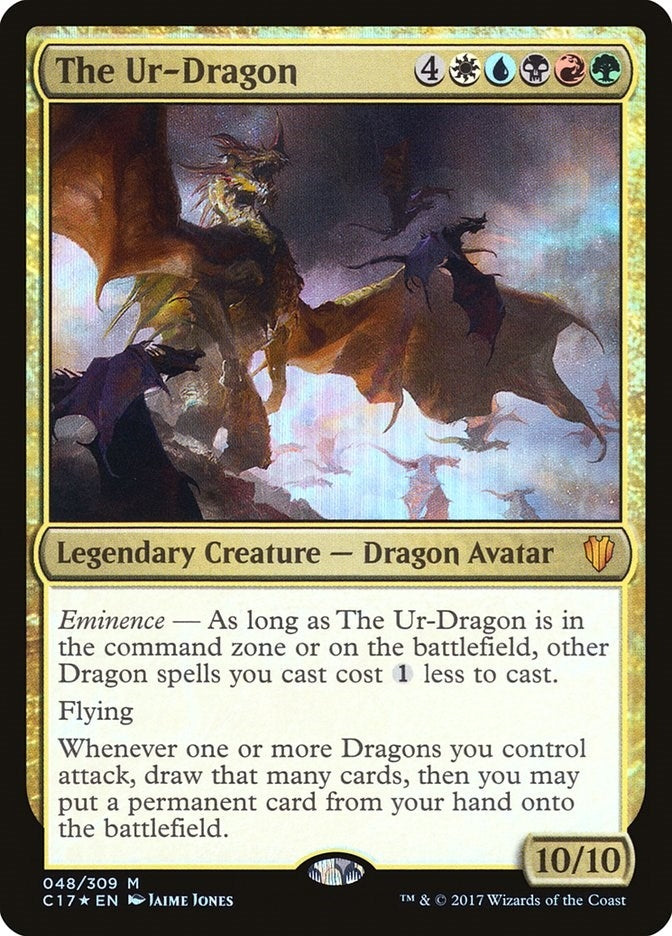 Image for The Ur-Dragon (Commander 2017) (48) - Magic: The Gathering