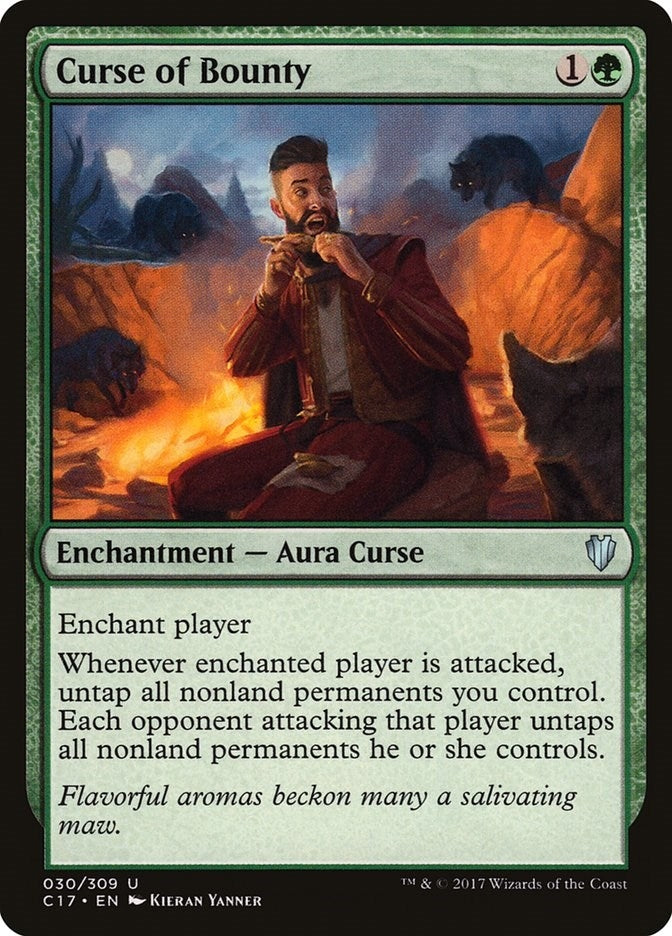 Image for Curse of Bounty (Commander 2017) (30) - Magic: The Gathering