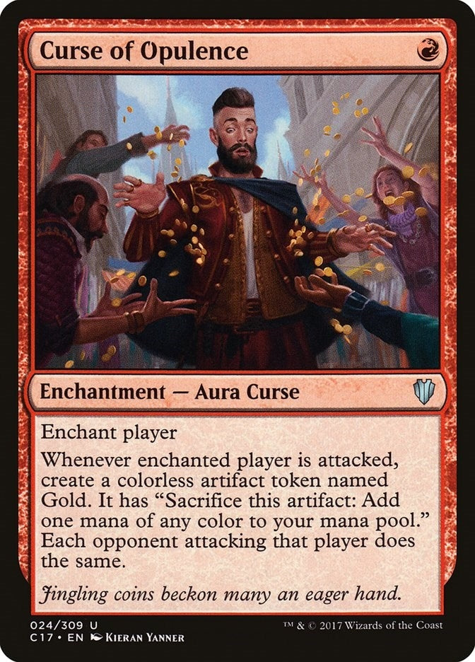 Image for Curse of Opulence (Commander 2017) (24) - Magic: The Gathering