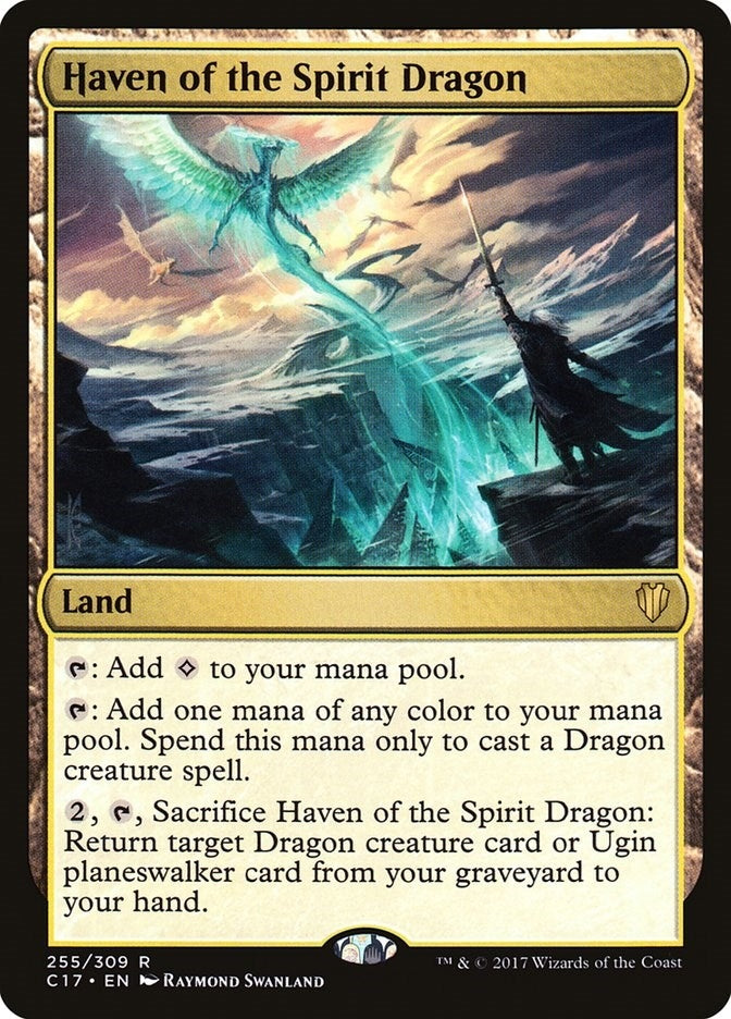 Image for Haven of the Spirit Dragon (Commander 2017) (255) - Magic: The Gathering