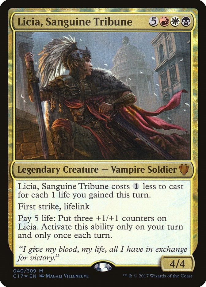 Image for Licia, Sanguine Tribune (Commander 2017) (40) - Magic: The Gathering