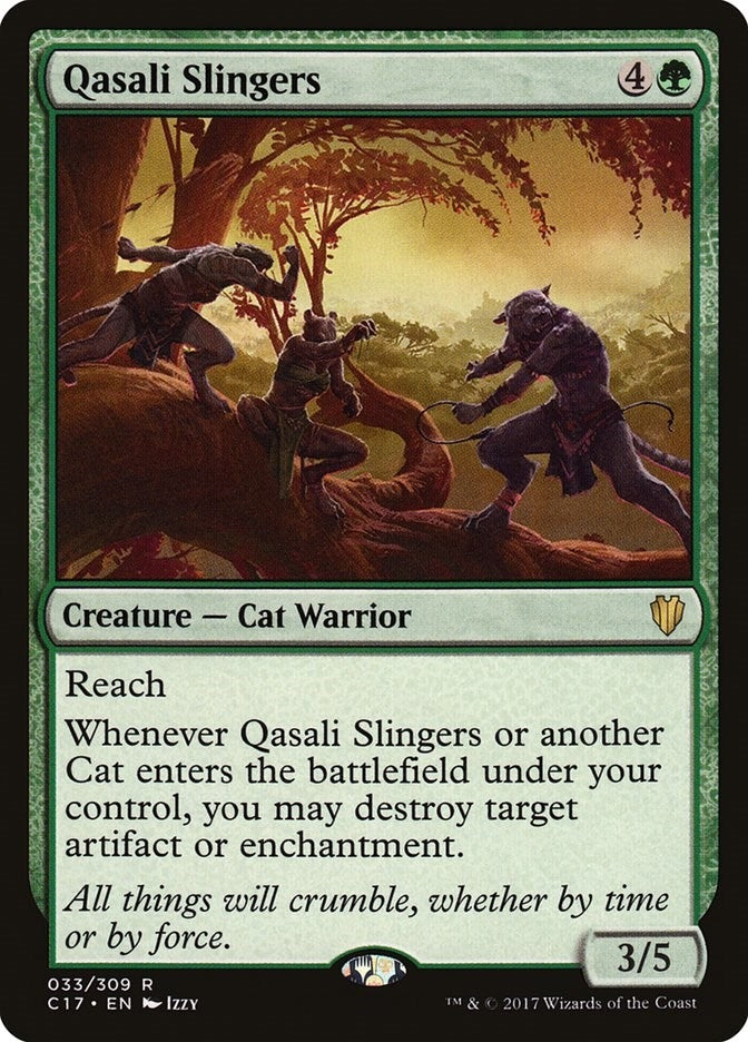 Image for Qasali Slingers (Commander 2017) (33) - Magic: The Gathering