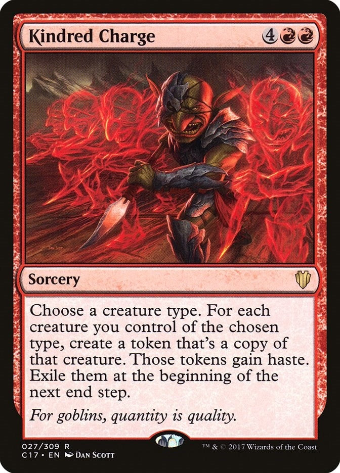 Image for Kindred Charge (Commander 2017) (27) - Magic: The Gathering