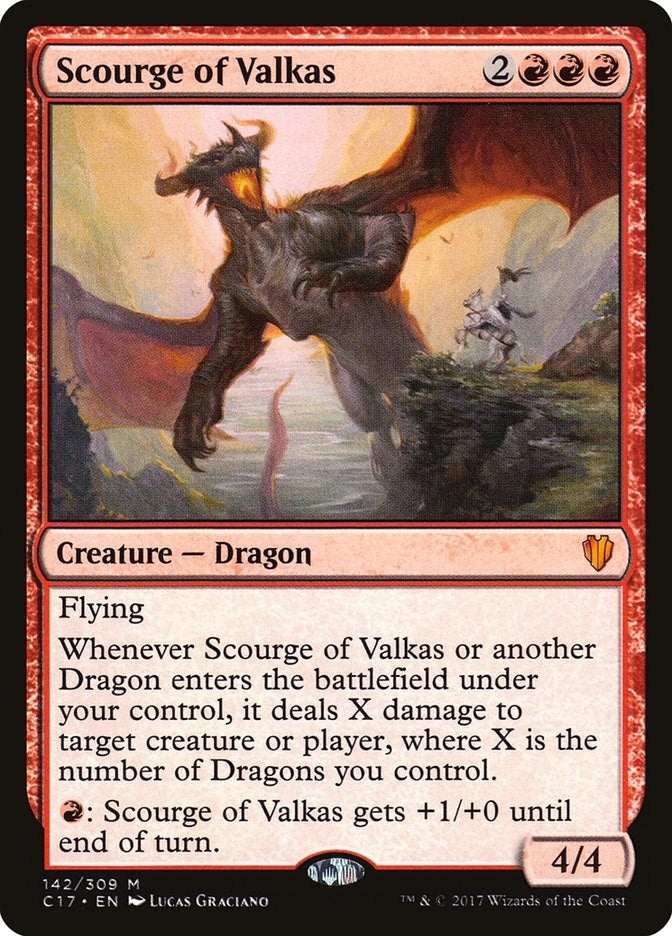 Image for Scourge of Valkas (Commander 2017) (142) - Magic: The Gathering