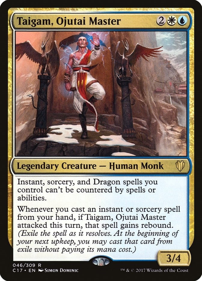 Image for Taigam, Ojutai Master (Commander 2017) (46) - Magic: The Gathering