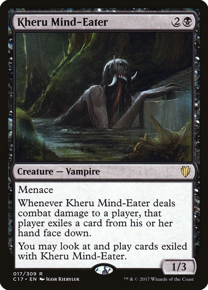 Image for Kheru Mind-Eater (Commander 2017) (17) - Magic: The Gathering