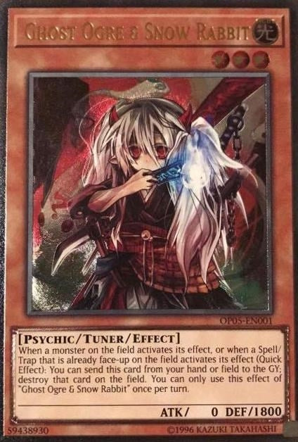 Image for Ghost Ogre & Snow Rabbit (UTR) (OTS Tournament Pack 5) (OP05-EN001) - YuGiOh