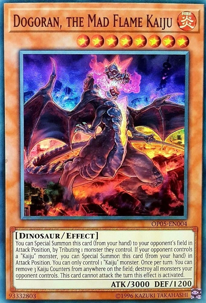Image for Dogoran, the Mad Flame Kaiju (OTS Tournament Pack 5) (OP05-EN004) - YuGiOh