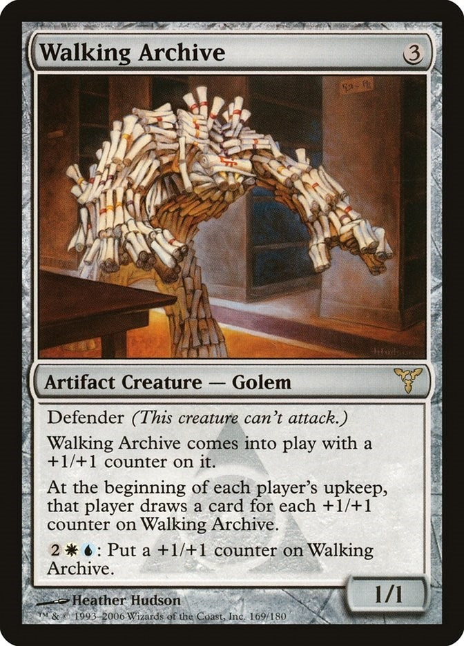 Image for Walking Archive (Dissension) (169) - Magic: The Gathering