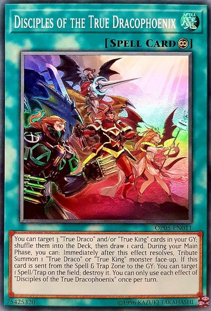 Image for Disciples of the True Dracophoenix (OTS Tournament Pack 5) (OP05-EN011) - YuGiOh