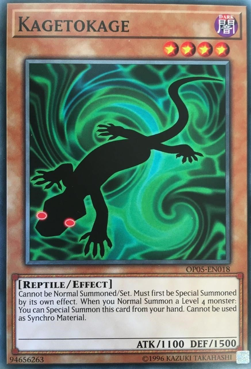 Image for Kagetokage (OTS Tournament Pack 5) (OP05-EN018) - YuGiOh