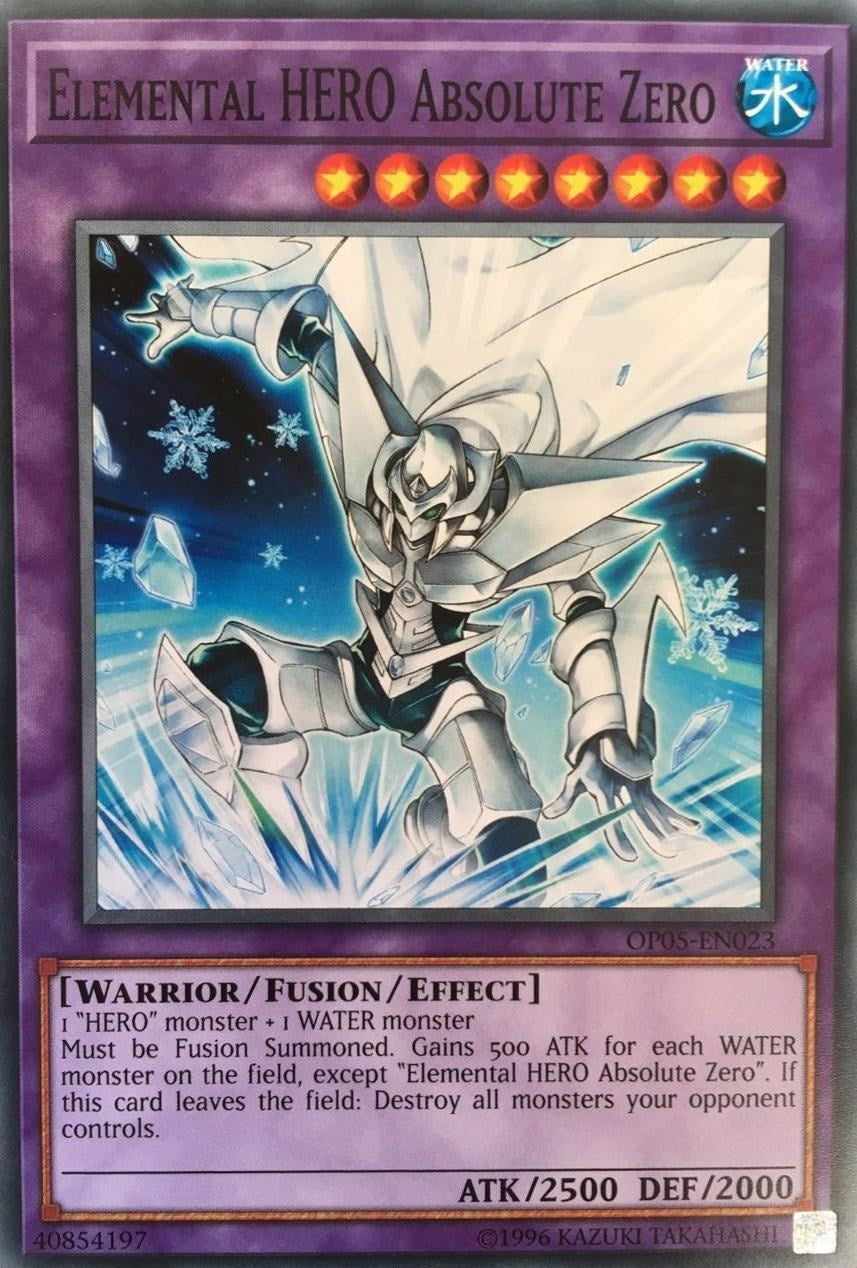 Image for Elemental HERO Absolute Zero (OTS Tournament Pack 5) (OP05-EN023) - YuGiOh
