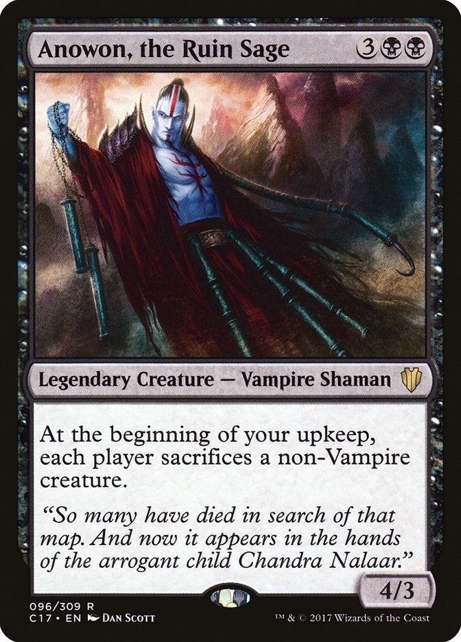 Image for Anowon, the Ruin Sage (Commander 2017) (96) - Magic: The Gathering