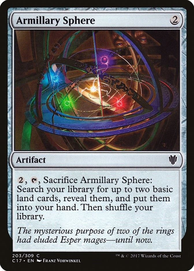 Image for Armillary Sphere (Commander 2017) (203) - Magic: The Gathering