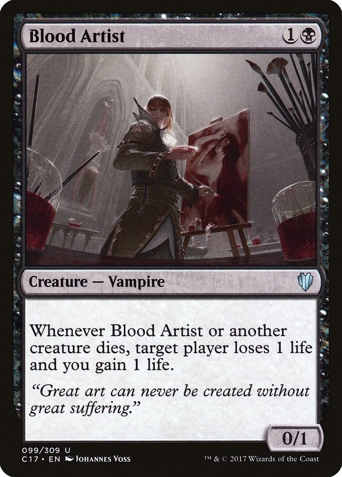 Image for Blood Artist (Commander 2017) (99) - Magic: The Gathering