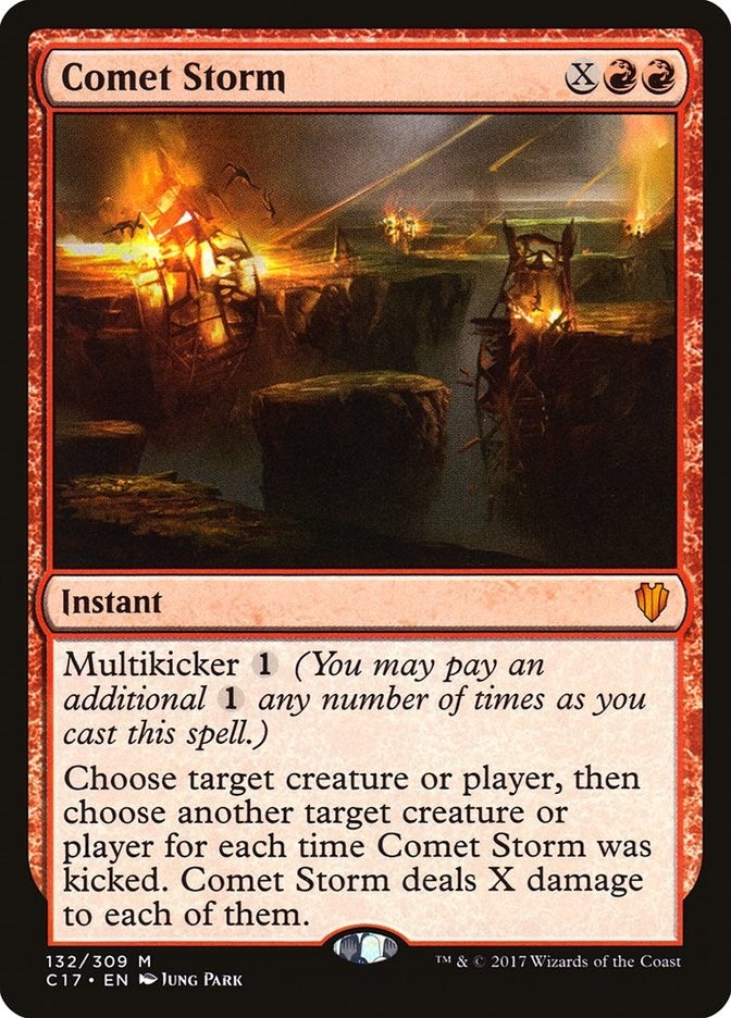 Image for Comet Storm (Commander 2017) (132) - Magic: The Gathering