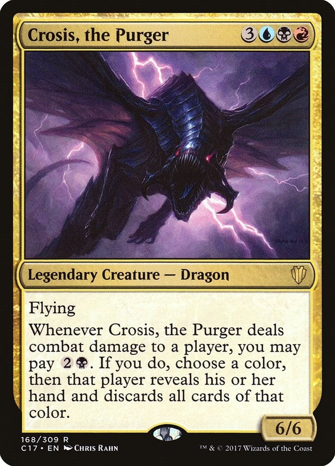 Image for Crosis, the Purger (Commander 2017) (168) - Magic: The Gathering