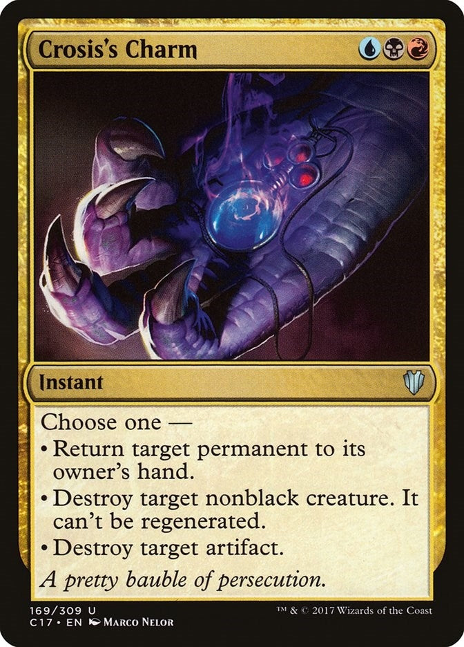 Image for Crosis's Charm (Commander 2017) (169) - Magic: The Gathering