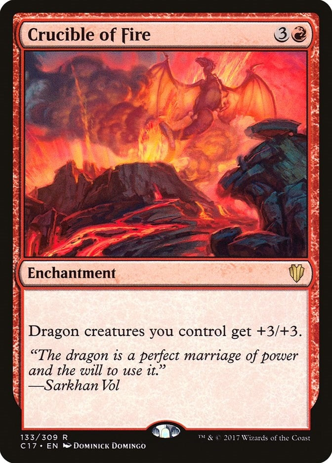Image for Crucible of Fire (Commander 2017) (133) - Magic: The Gathering