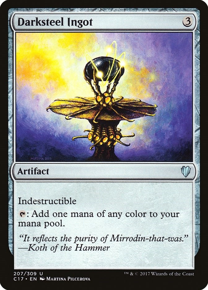 Image for Darksteel Ingot (Commander 2017) (207) - Magic: The Gathering