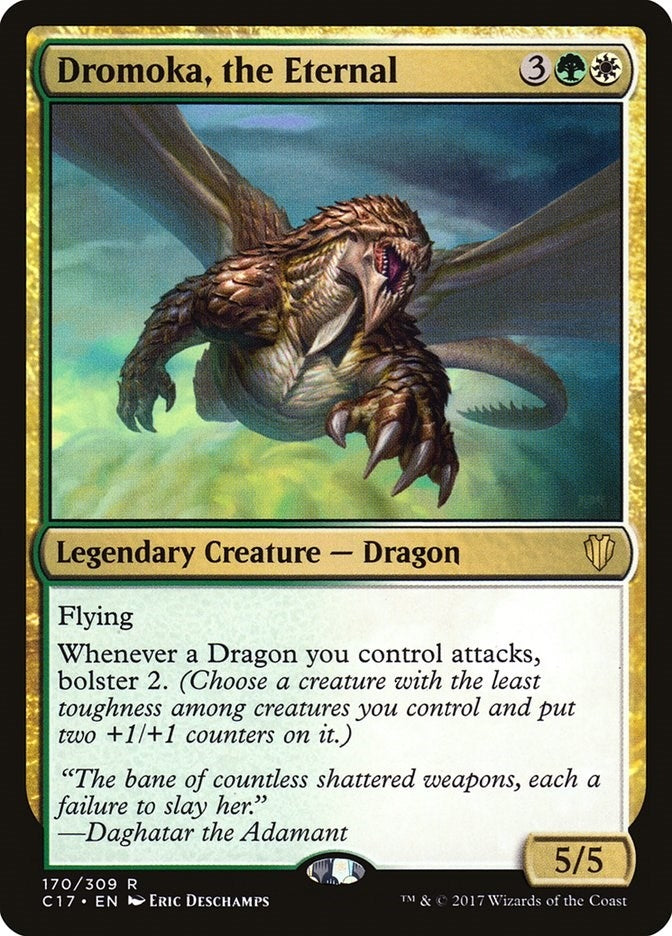 Image for Dromoka, the Eternal (Commander 2017) (170) - Magic: The Gathering