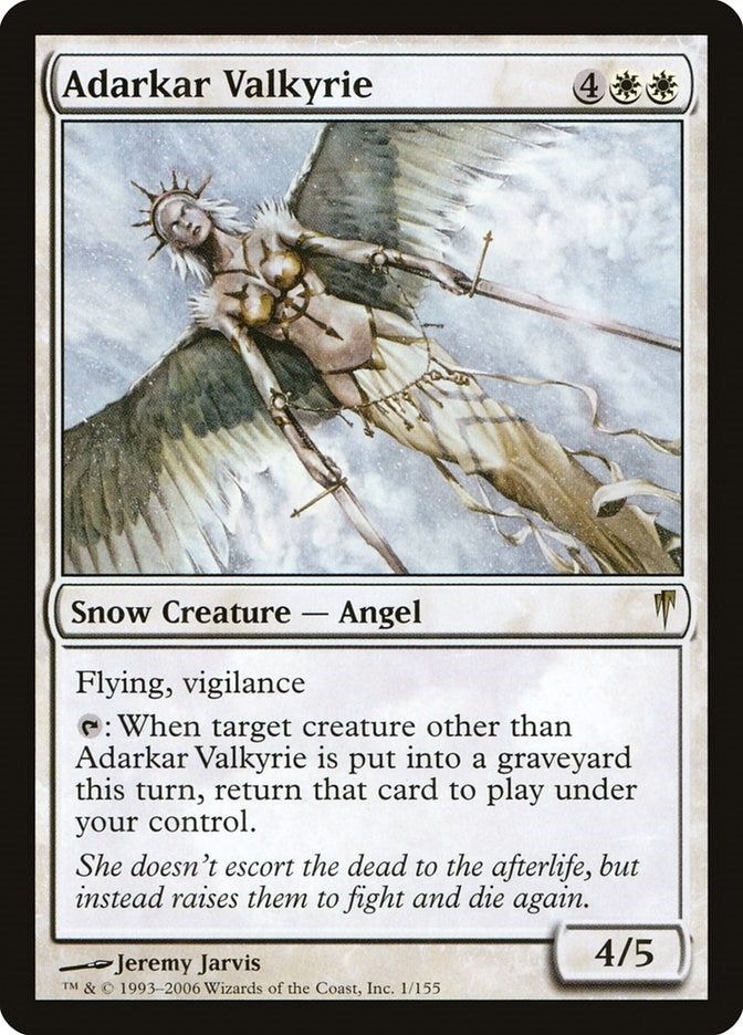 Image for Adarkar Valkyrie (Coldsnap) (1) - Magic: The Gathering