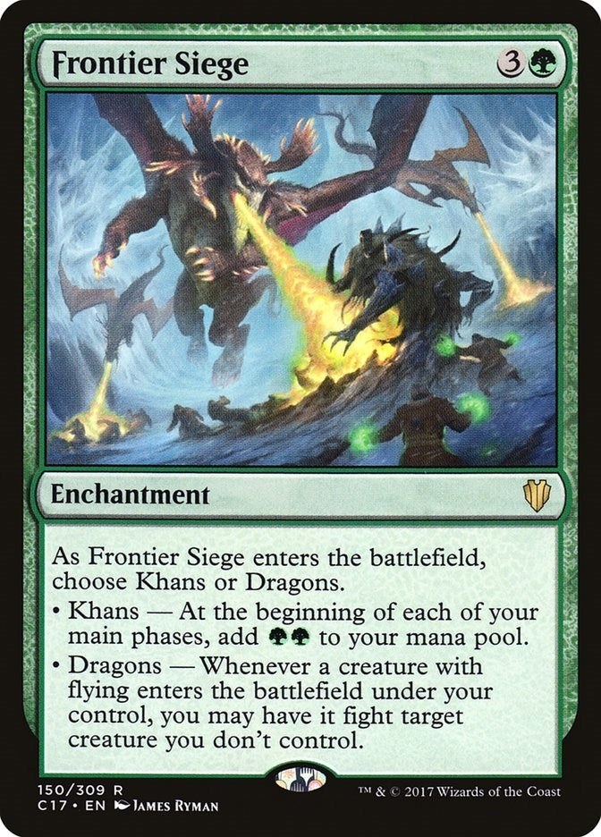 Image for Frontier Siege (Commander 2017) (150) - Magic: The Gathering