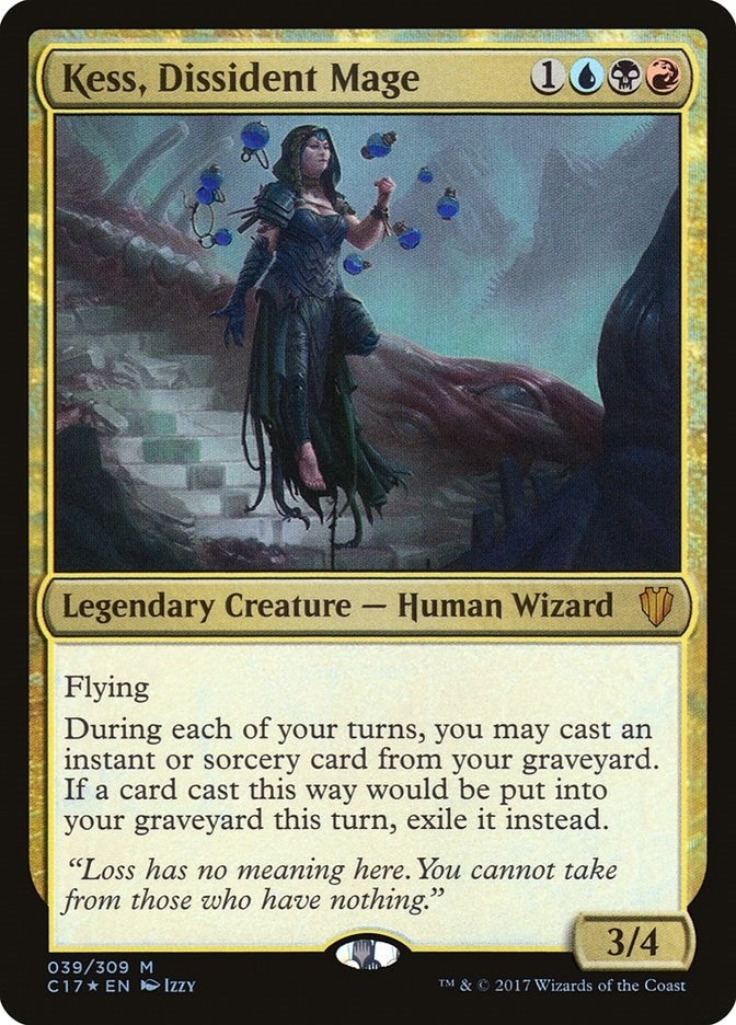 Image for Kess, Dissident Mage (Commander 2017) (39) - Magic: The Gathering