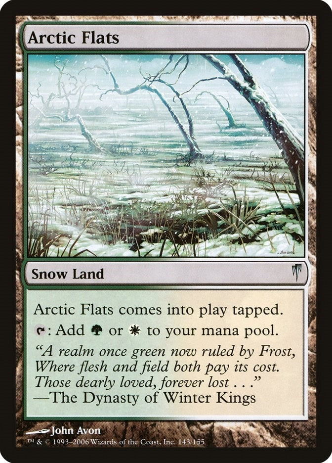 Image for Arctic Flats (Coldsnap) (143) - Magic: The Gathering