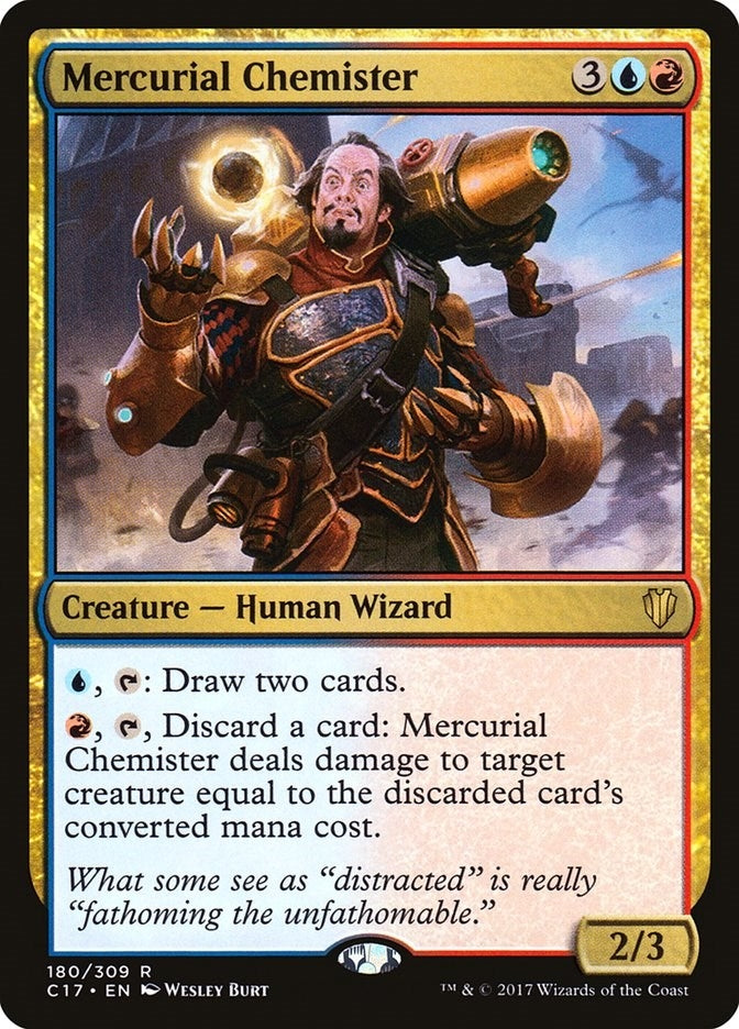 Image for Mercurial Chemister (Commander 2017) (180) - Magic: The Gathering