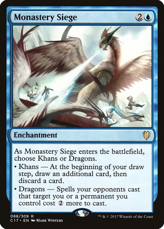 Image for Monastery Siege (Commander 2017) (88) - Magic: The Gathering