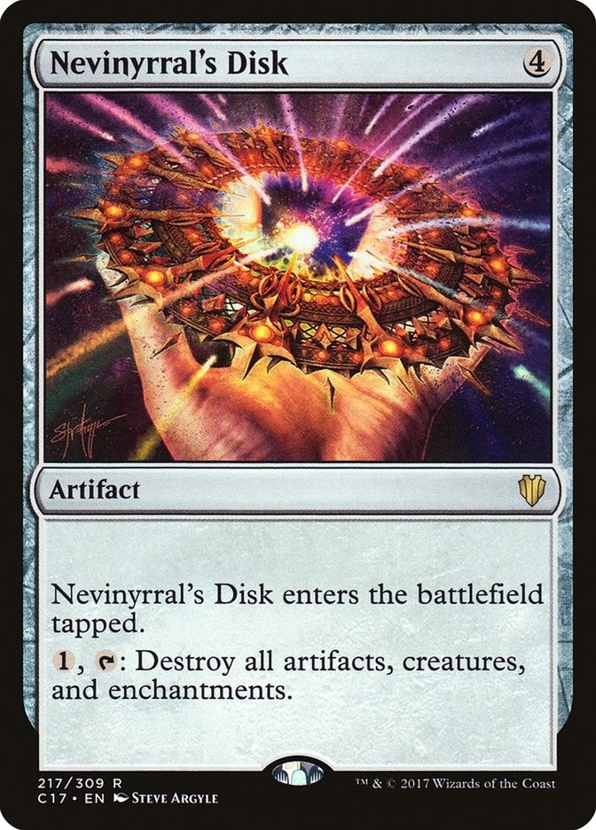 Image for Nevinyrral's Disk (Commander 2017) (217) - Magic: The Gathering