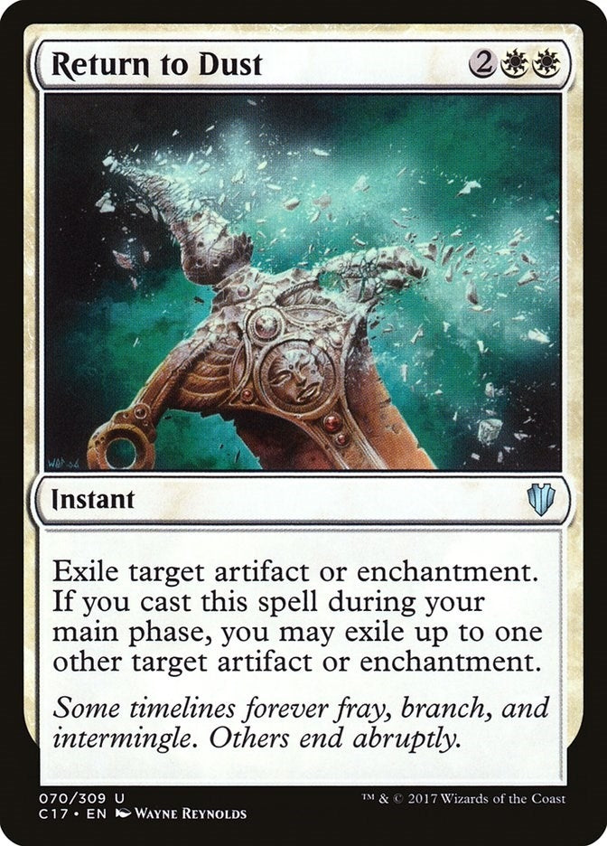 Image for Return to Dust (Commander 2017) (70) - Magic: The Gathering