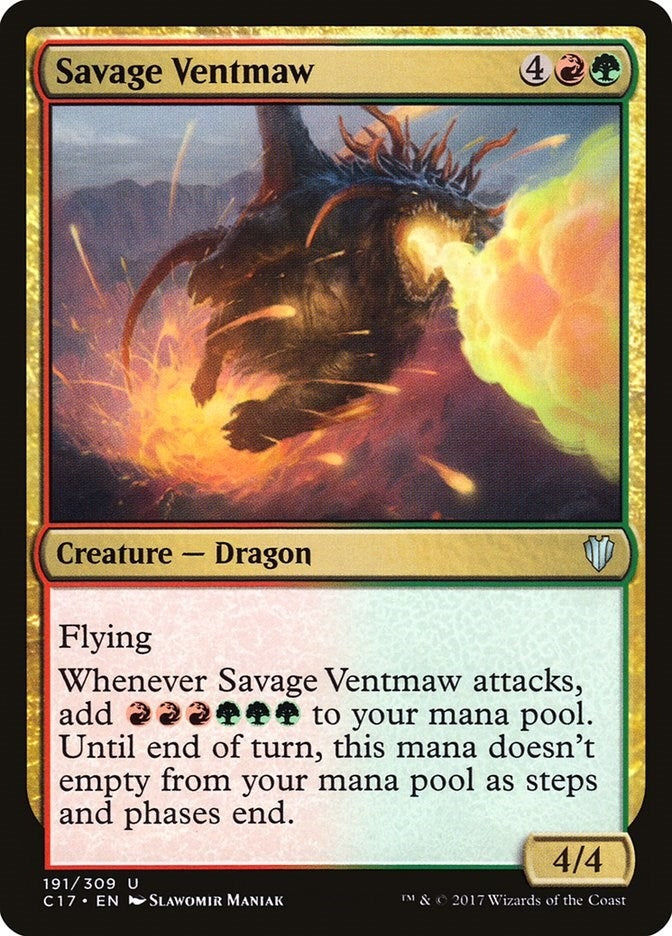 Image for Savage Ventmaw (Commander 2017) (191) - Magic: The Gathering