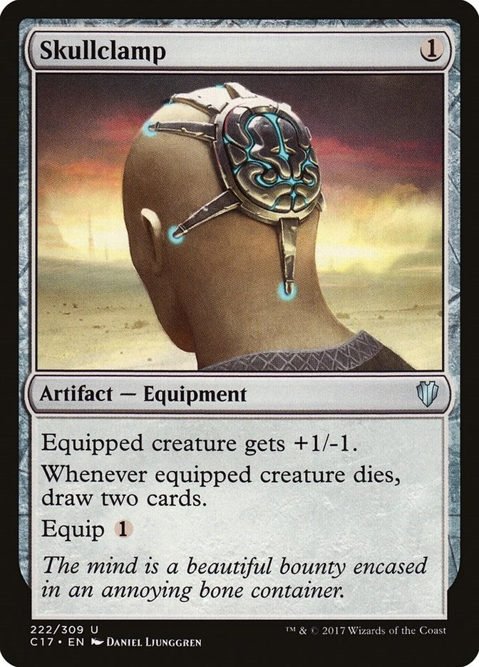 Image for Skullclamp (Commander 2017) (222) - Magic: The Gathering