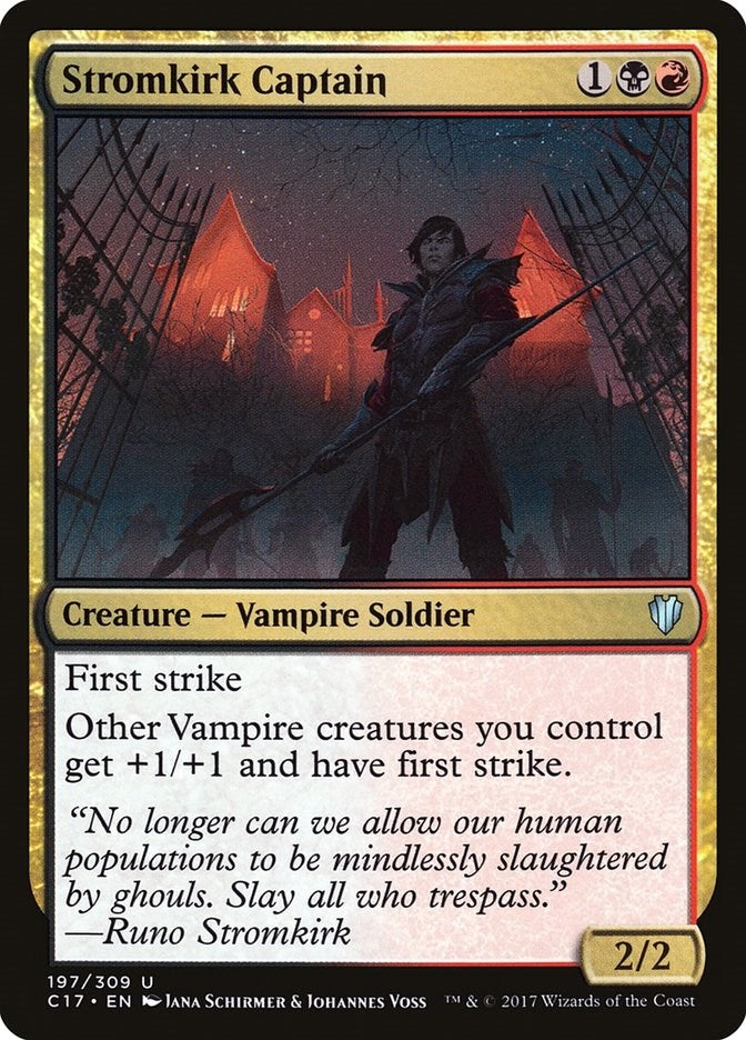 Image for Stromkirk Captain (Commander 2017) (197) - Magic: The Gathering