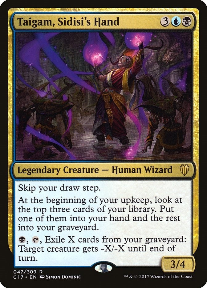 Image for Taigam, Sidisi's Hand (Commander 2017) (47) - Magic: The Gathering