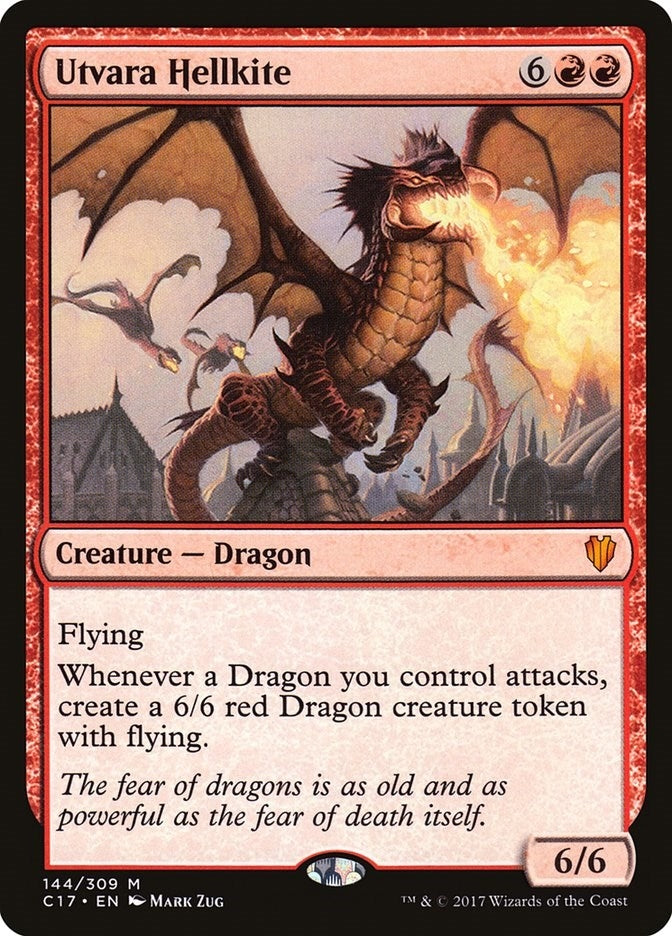 Image for Utvara Hellkite (Commander 2017) (144) - Magic: The Gathering