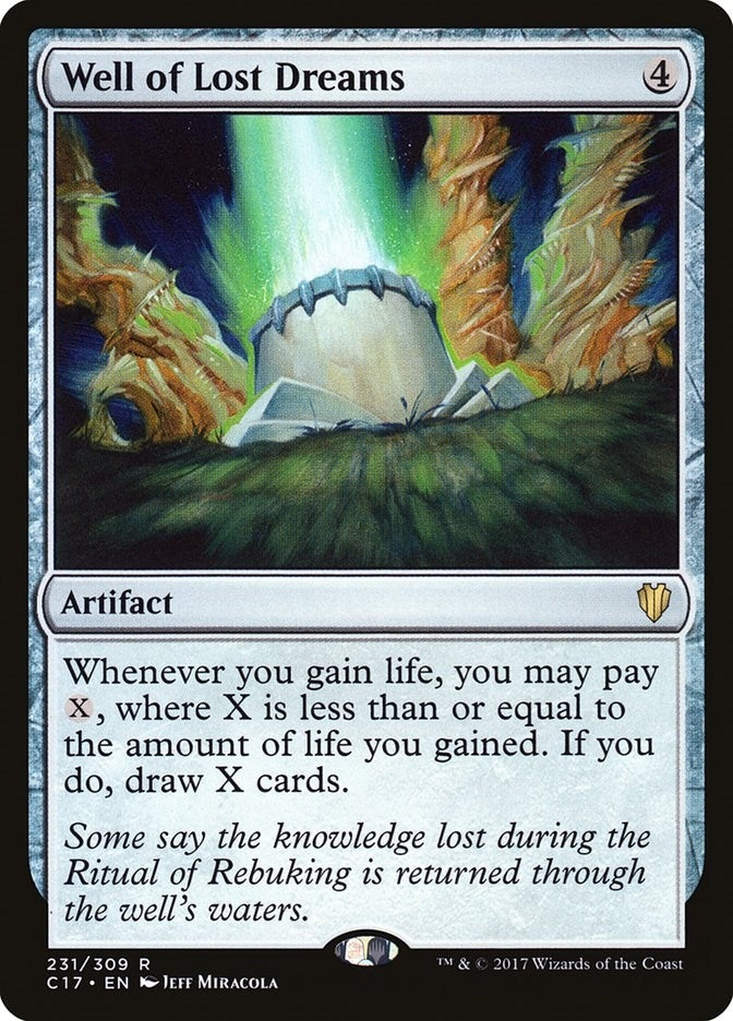 Image for Well of Lost Dreams (Commander 2017) (231) - Magic: The Gathering