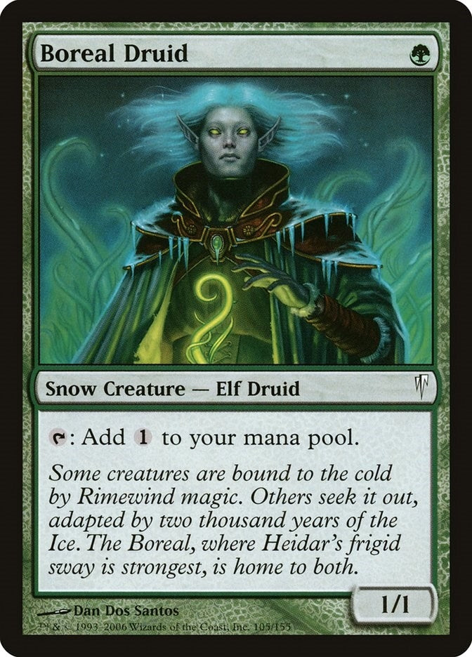 Image for Boreal Druid (Coldsnap) (105) - Magic: The Gathering