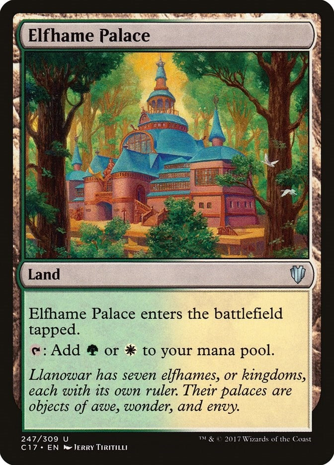 Image for Elfhame Palace (Commander 2017) (247) - Magic: The Gathering