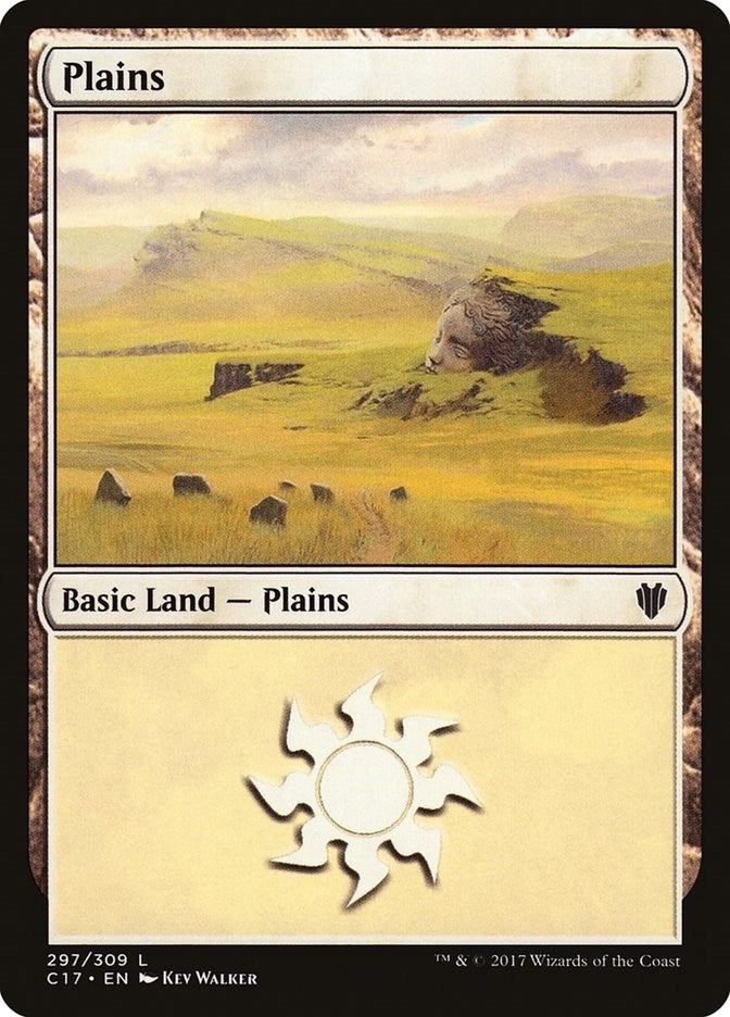 Image for Plains (297) (Commander 2017) (297) - Magic: The Gathering