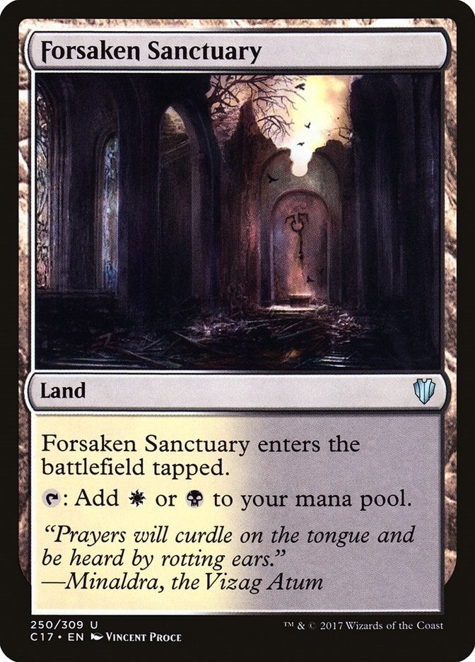 Image for Forsaken Sanctuary (Commander 2017) (250) - Magic: The Gathering