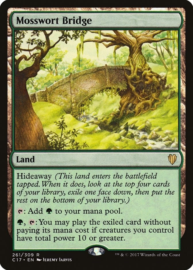 Image for Mosswort Bridge (Commander 2017) (261) - Magic: The Gathering