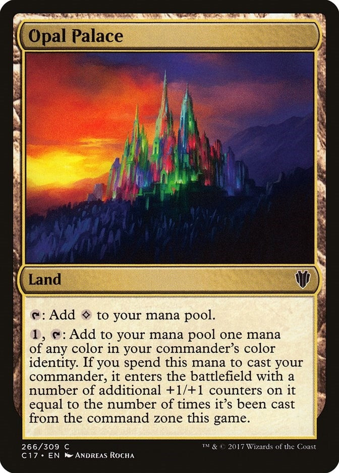 Image for Opal Palace (Commander 2017) (266) - Magic: The Gathering