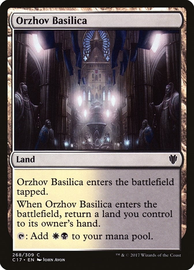 Image for Orzhov Basilica (Commander 2017) (268) - Magic: The Gathering